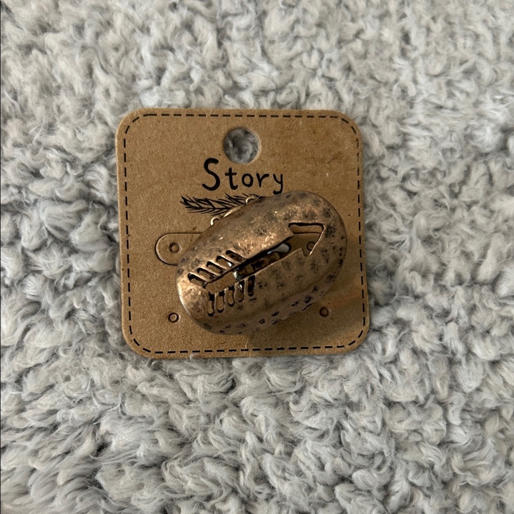 Story Bronze Arrow Ring